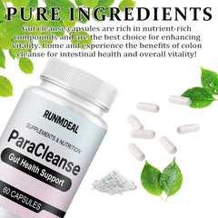 Nukupuns Runmdeal capsules close-up, easy daily support for gentle regularity