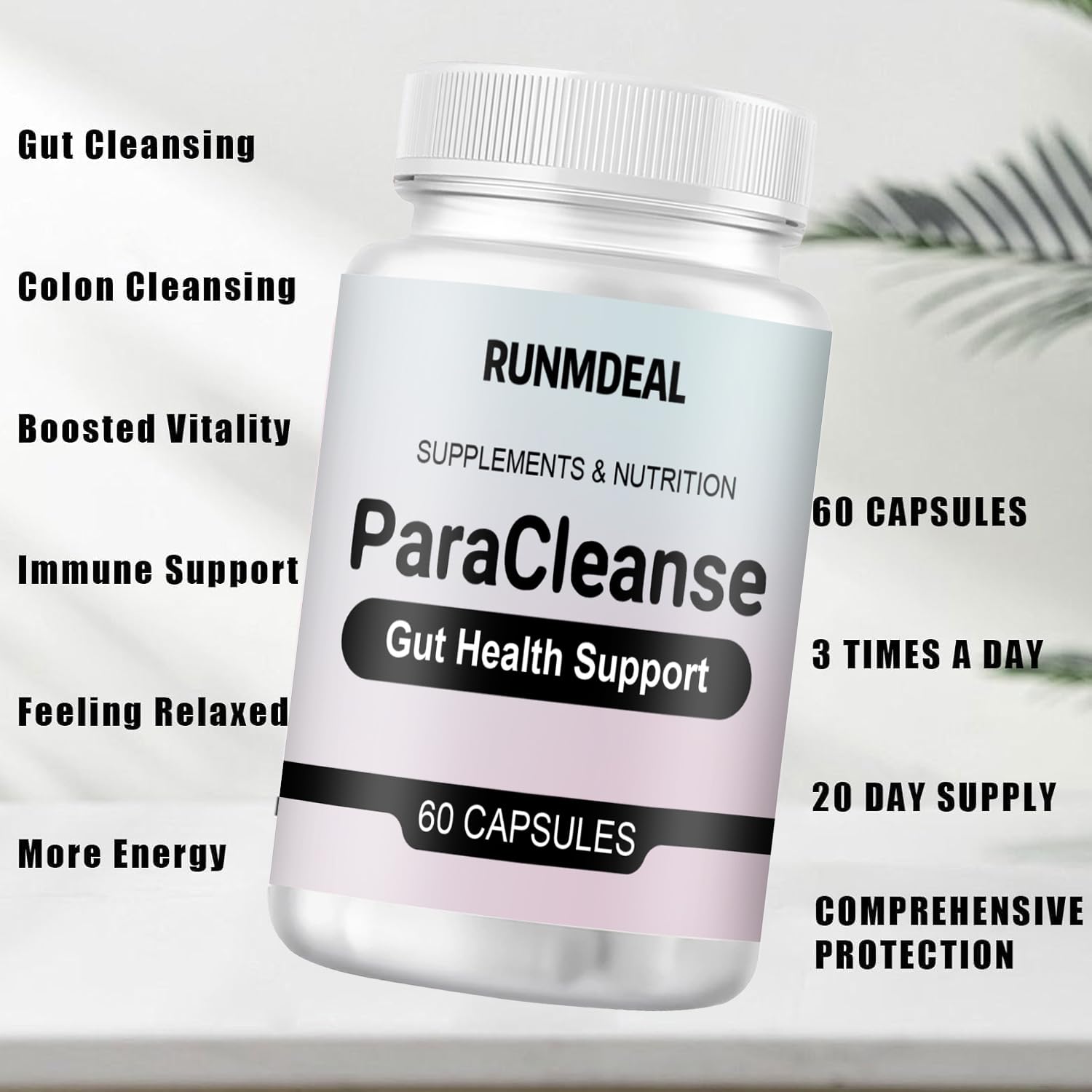 Nukupuns Runmdeal ingredient blend spotlight, plant-based non-GMO formula