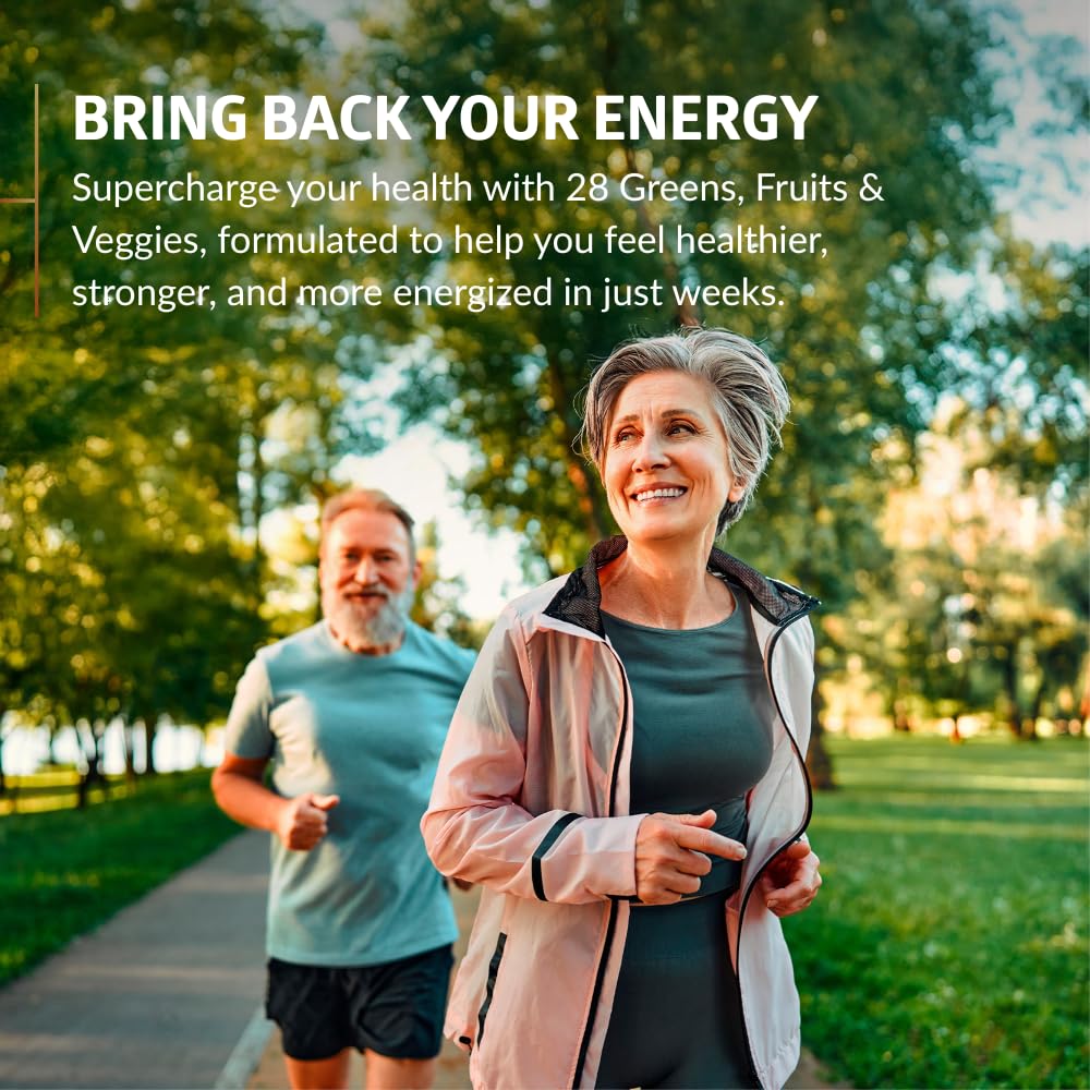 Number One Nutrition immune and energy boosting greens for daytime vitality