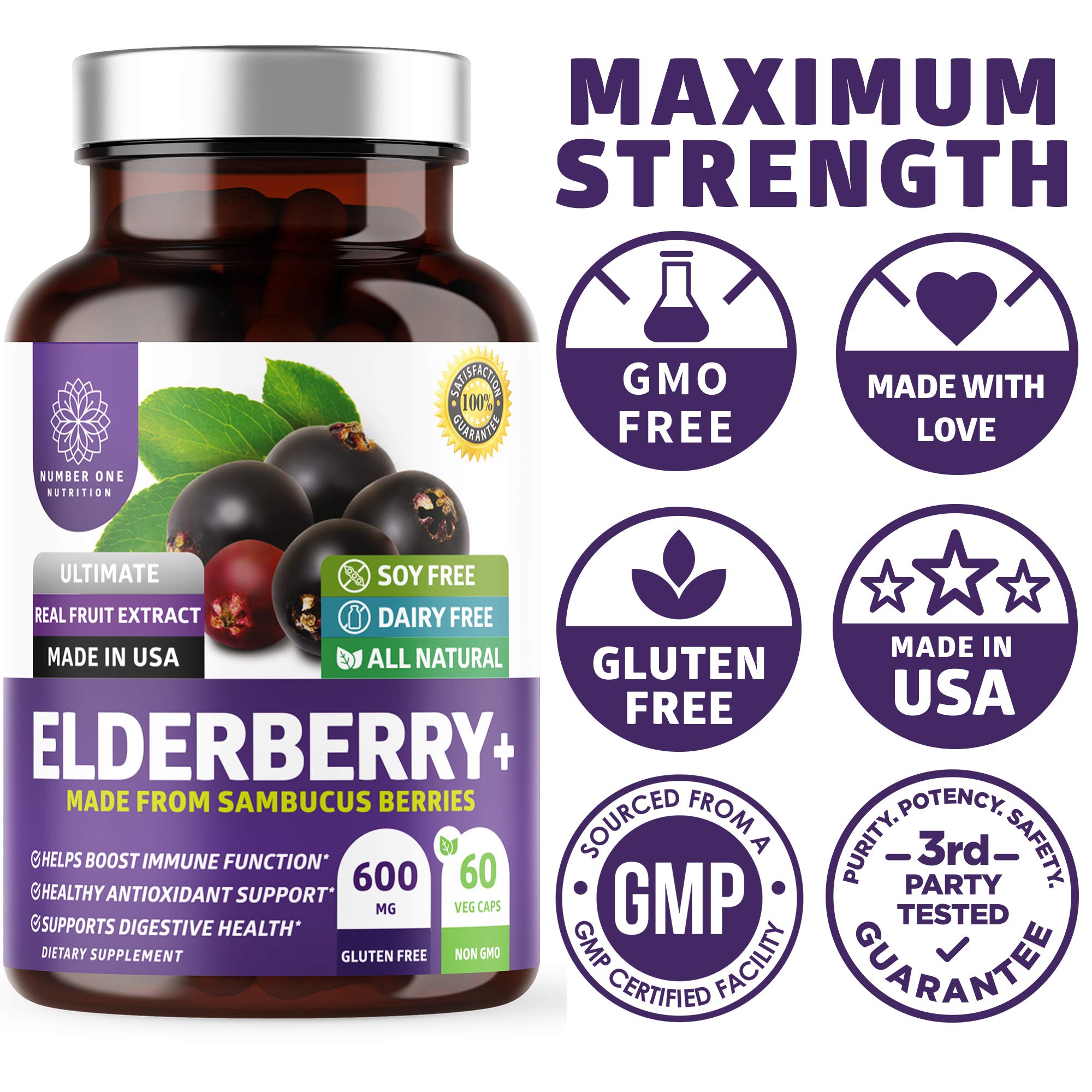 Number One Nutrition N1N gluten-free non-GMO pack of capsules for daily use.