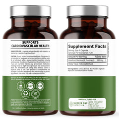 Number One Nutrition N1N hawthorn capsules shown for daily wellness use