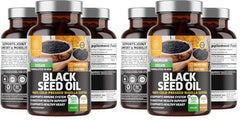 Number One Nutrition N1N Premium Black Seed Oil bottle pour for easy daily dosing.
