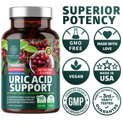 Number One Nutrition N1N Premium Uric Acid Supplement packaging