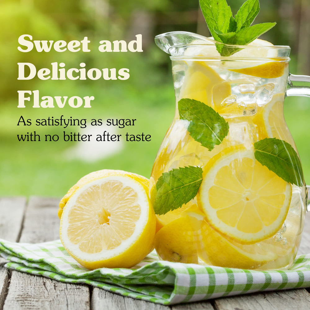 NuNaturals stevia powder dissolves quickly in tea.