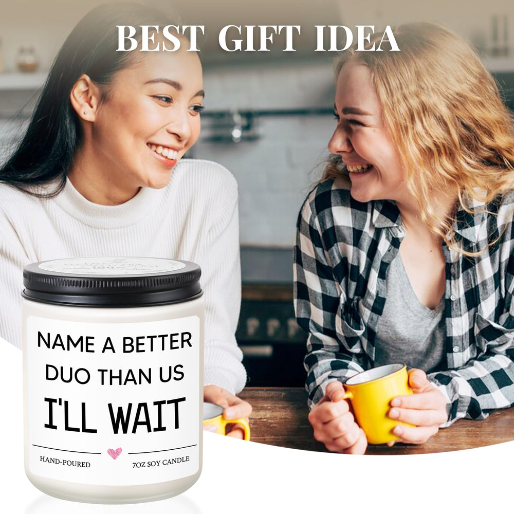 Nuowagify Best Friend Candle gift box presentation for thoughtful birthday surprise