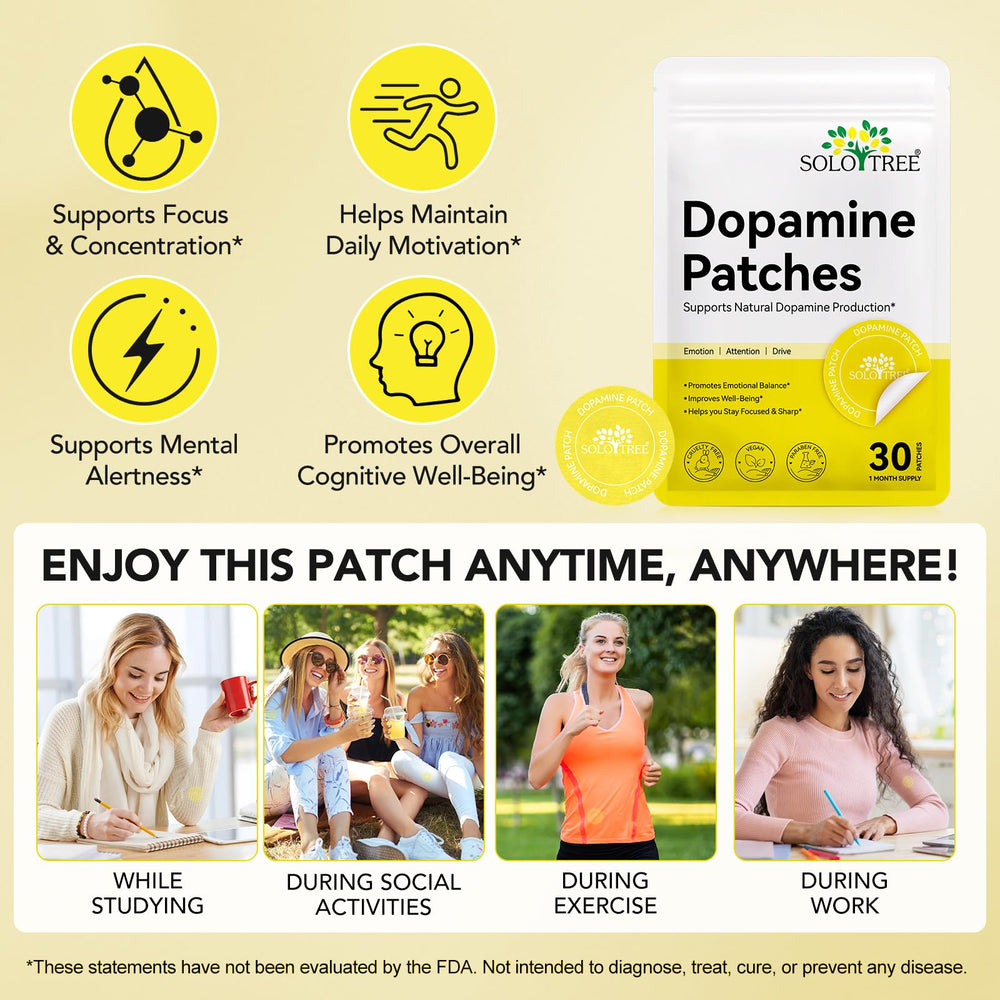 NUOYANG Dopamine Patches easy-to-apply patch on clean dry skin.