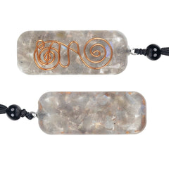 Nupuyai adjustable rope necklace shown for versatile wear with different outfits.