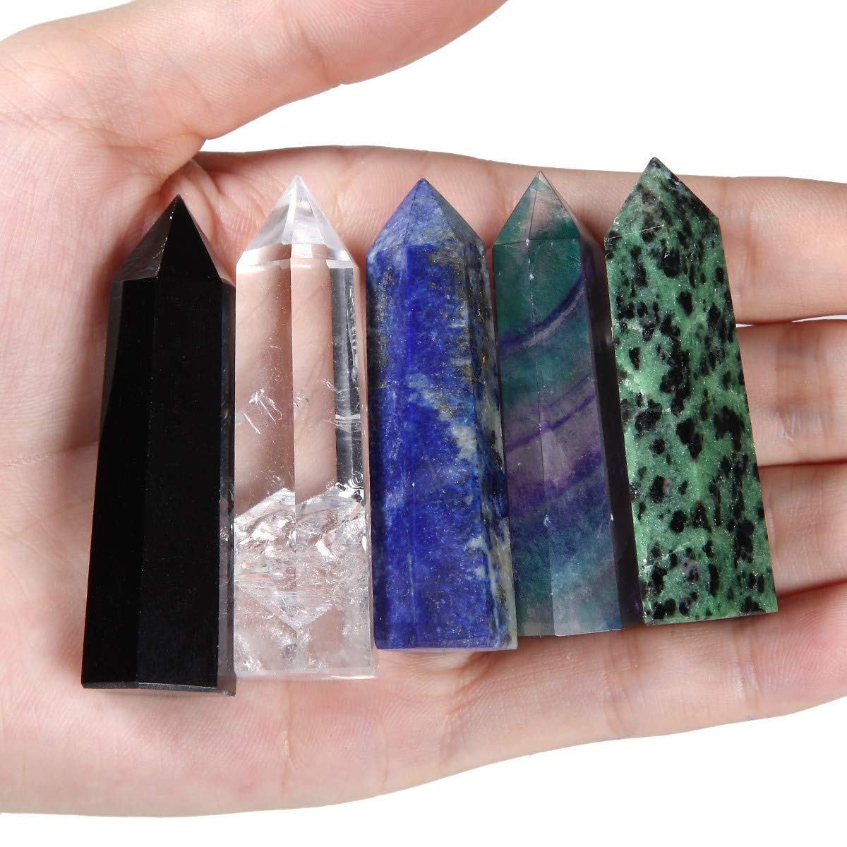 Nupuyai Black Obsidian wand for focus and grounding