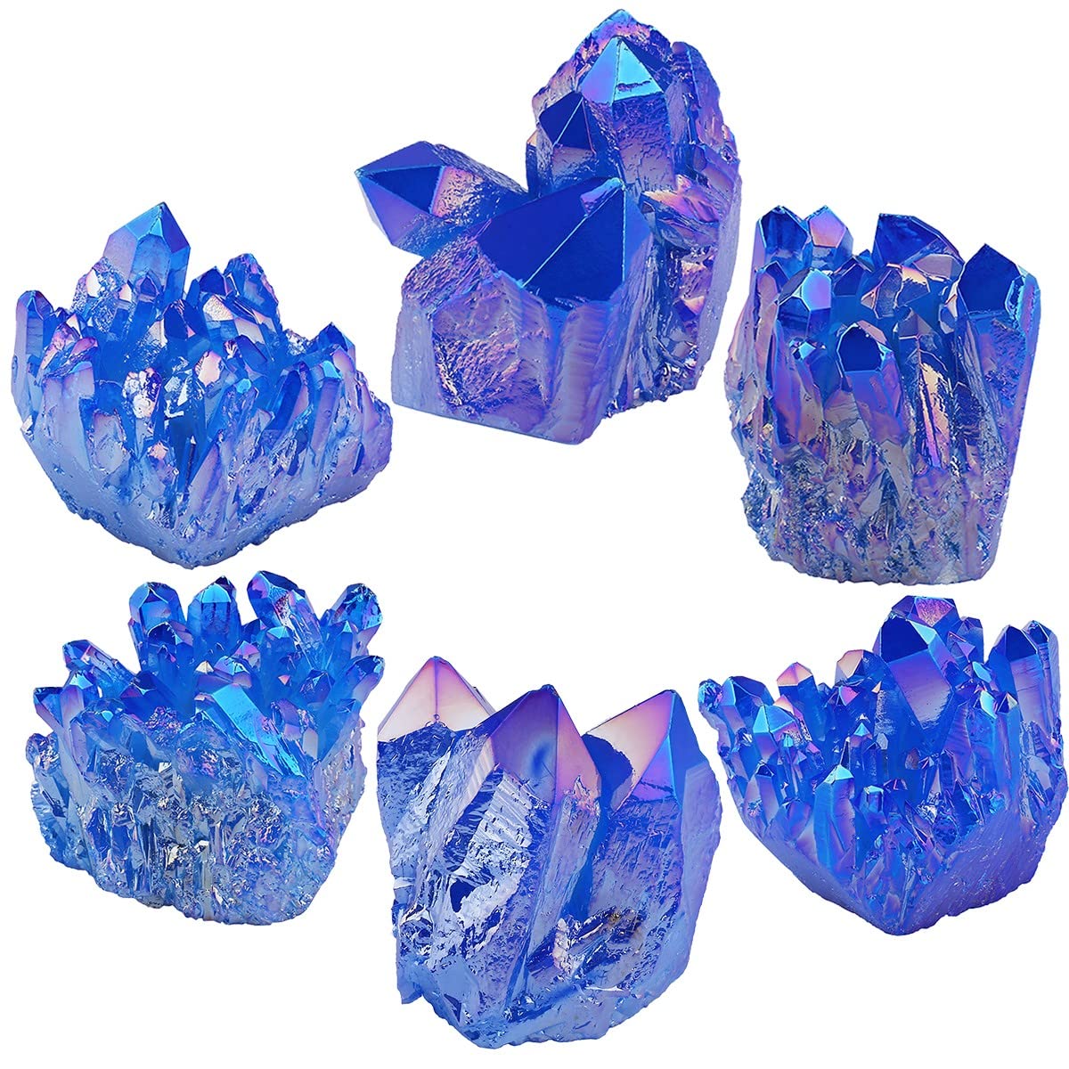 Nupuyai crystal cluster on office desk; unique natural shape adds focal interest.