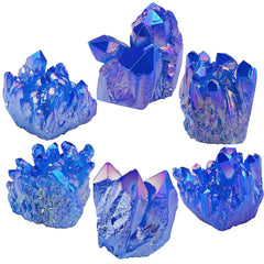 Nupuyai crystal cluster on office desk; unique natural shape adds focal interest.