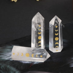 Nupuyai crystal prism display base highlighting calming light and modern decor
