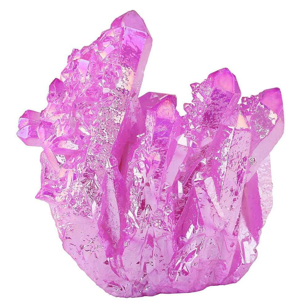 Nupuyai irregular quartz crystal cluster close-up highlighting unique natural shape