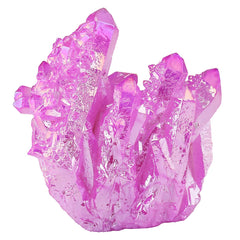 Nupuyai irregular quartz crystal cluster close-up highlighting unique natural shape