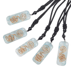 Nupuyai necklace with adjustable nylon rope demonstrates versatile length for daily wear