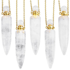 Nupuyai hexagonal pendant used as feng shui pendulum accessory