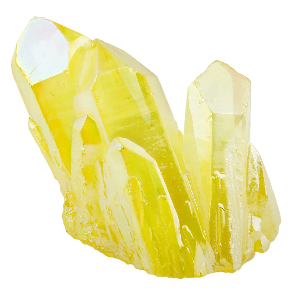 Nupuyai white quartz cluster with pink gift bag boosts gifting appeal.