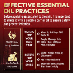 NUQIIT Clove Essential Oil applied to skin for gentle topical care