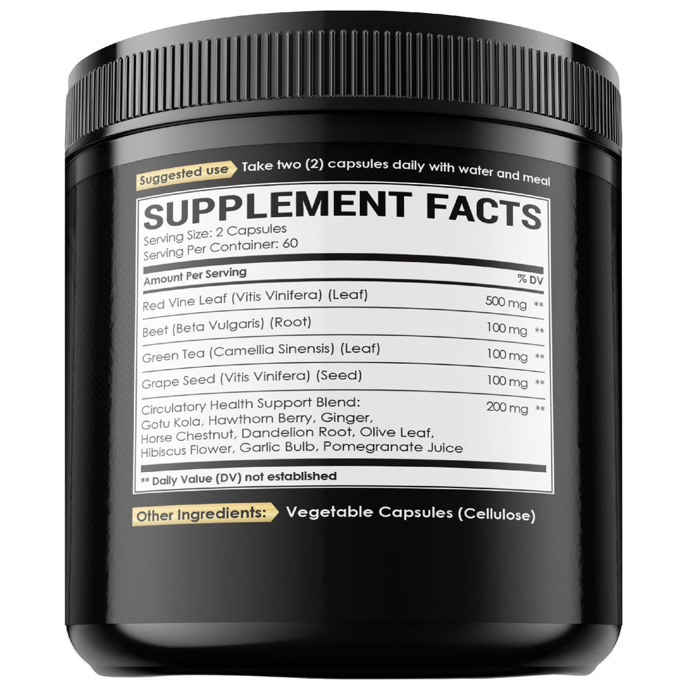 NUQIIT Front-view bottle showcases the complete supplement solution.