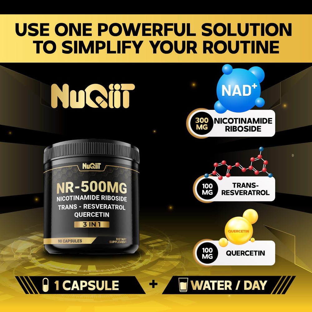 NUQIIT NAD+ dosage spoon demonstrates easy daily intake
