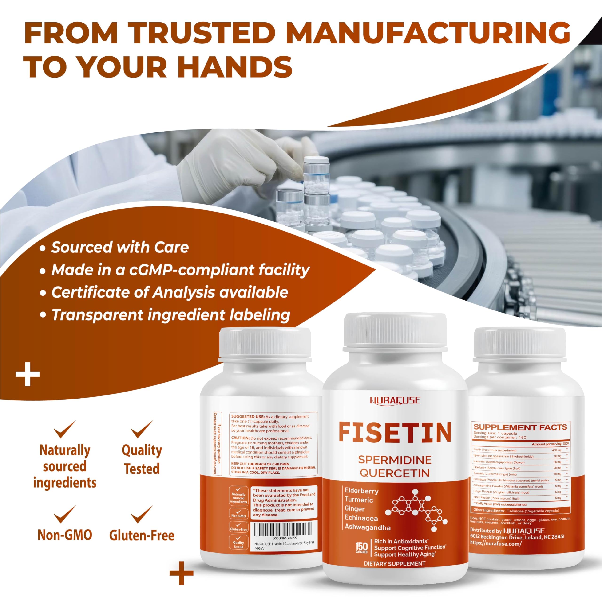 NURAFUSE Fisetin 10-in-1 potential wellness benefits