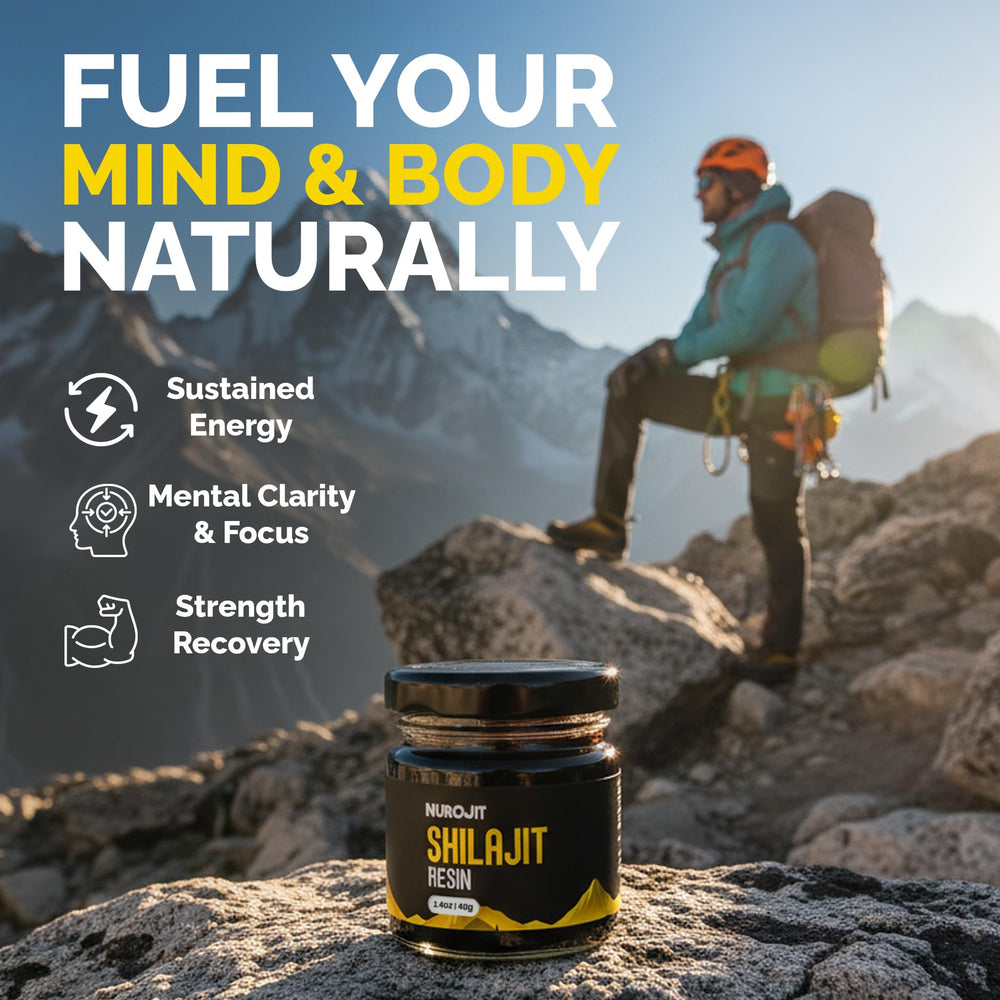 NuroJit resin dissolving smoothly in a warm beverage