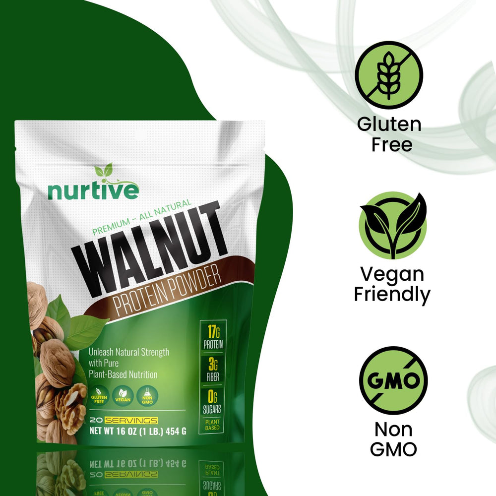 NURTIVE Walnut Protein Powder baking use for flavorful, nutritious treats