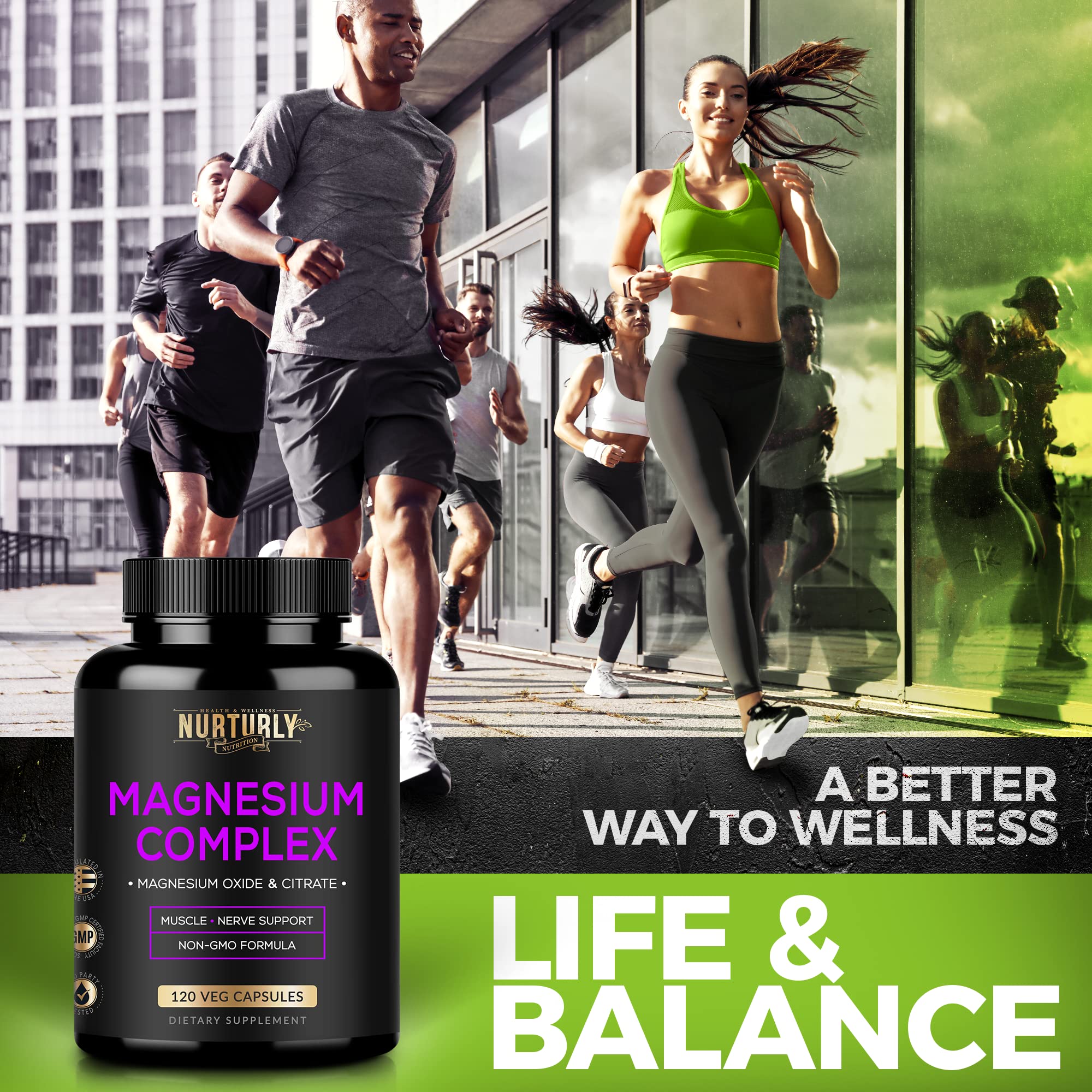 NURTURLY energy and muscle support concept imagery