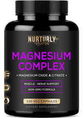 NURTURLY magnesium bottle pour shows high absorption formula for daily use