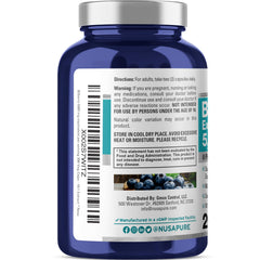 NusaPure 10:1 bilberry extract highlights potent fruit-derived content
