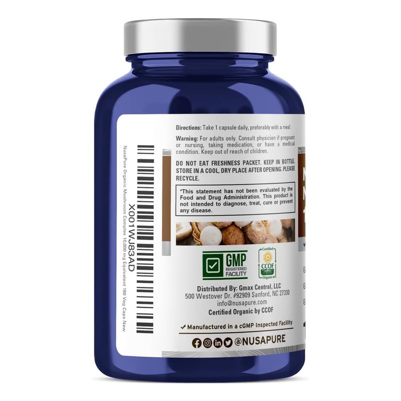 NusaPure 180 veggie capsules image highlighting vegan-friendly format.