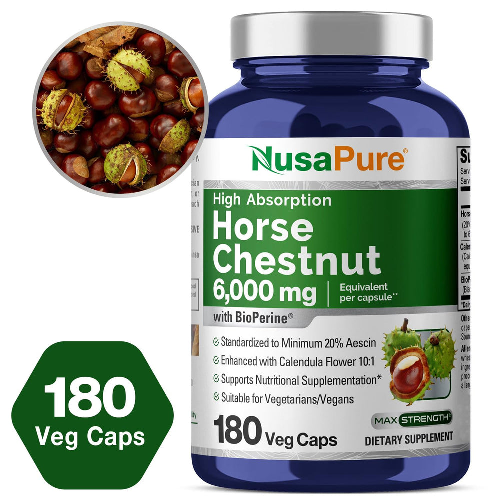 NusaPure BioPerine ingredient card highlights enhanced absorption potential.