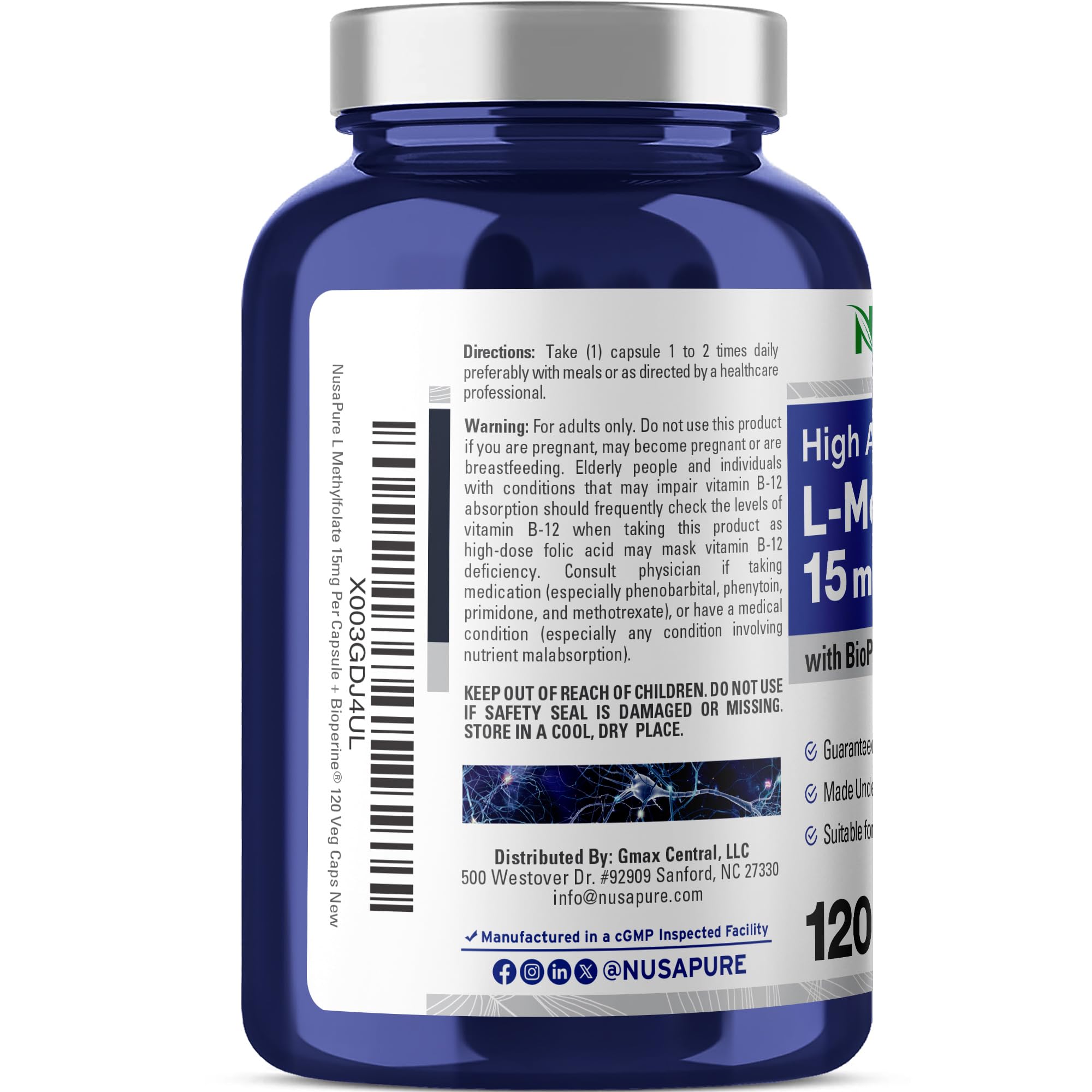 NusaPure Bioperine feature suggesting enhanced absorption potential
