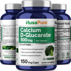 NusaPure vegan gluten-free label confirms plant-based supplement option