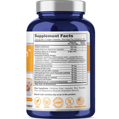 NusaPure CandiHealth Complex capsules close-up, convenient veggie capsules for daily use.