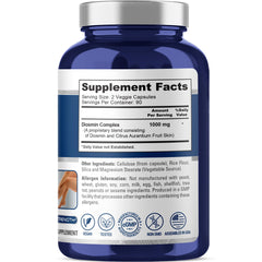 Capsules closeup of NusaPure Diosmin Complex for vegan lifestyles.
