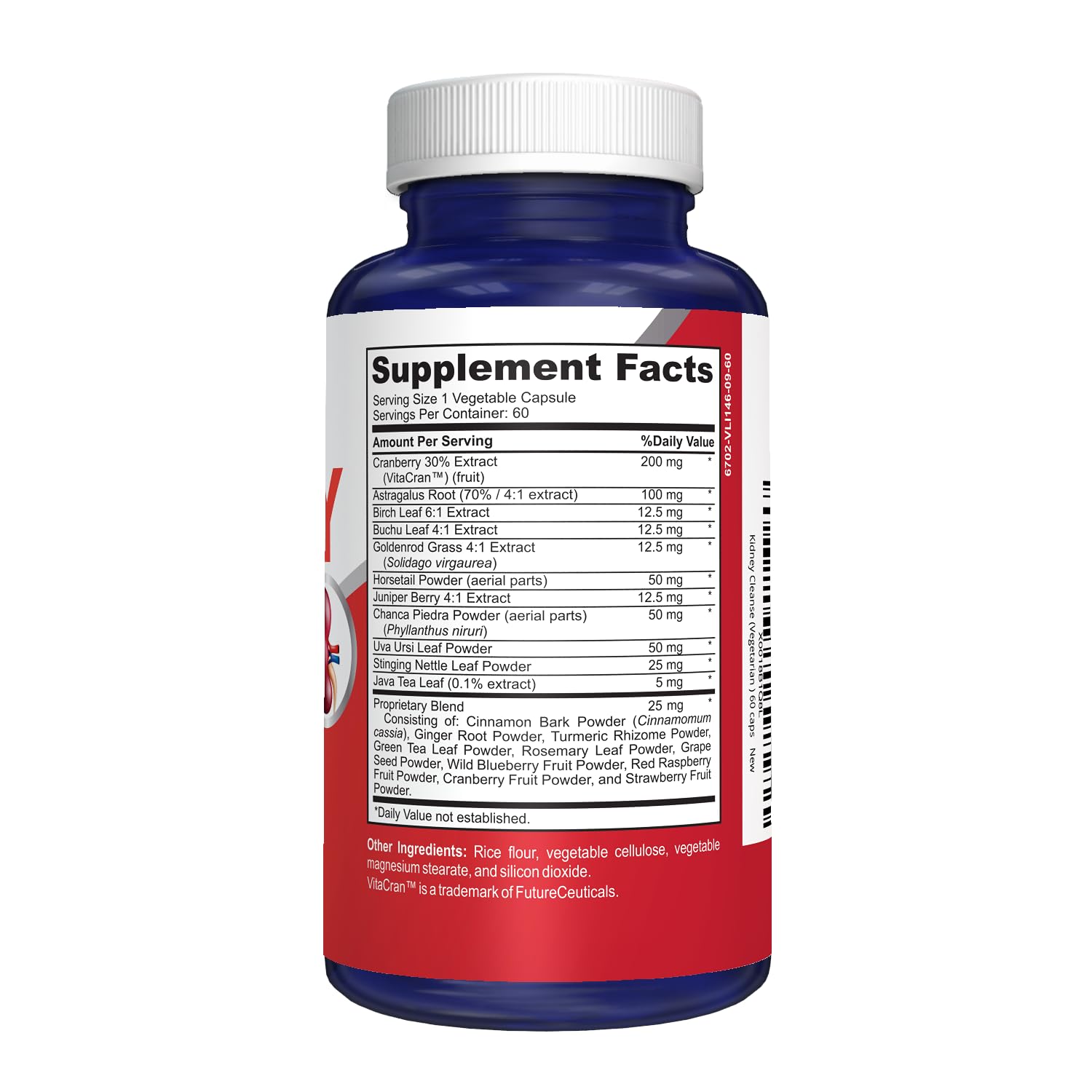 NusaPure Kidney Complex vegetarian capsules ready for everyday use.