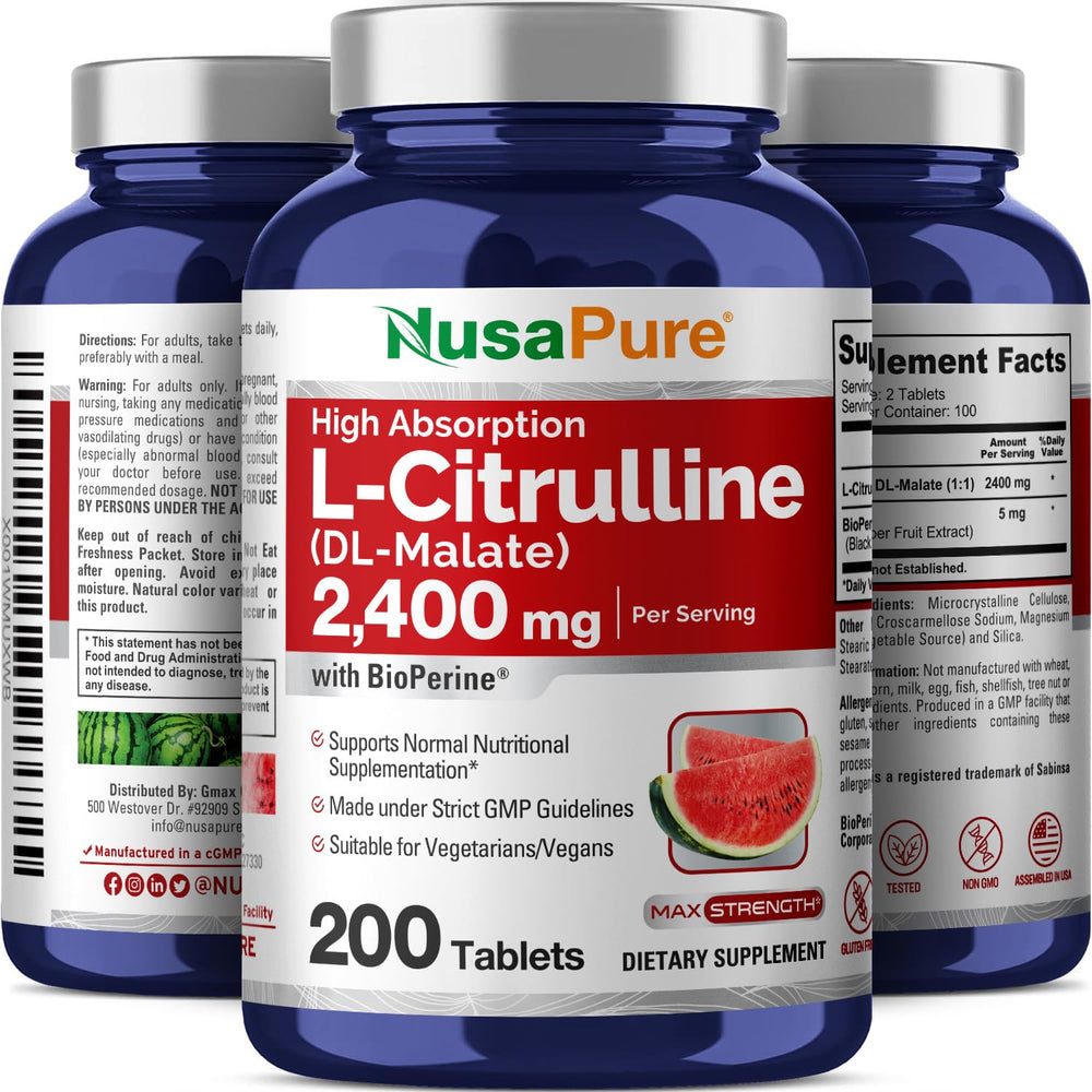 NusaPure L-Citrulline manufactured in a cGMP facility for quality