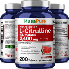 NusaPure L-Citrulline manufactured in a cGMP facility for quality
