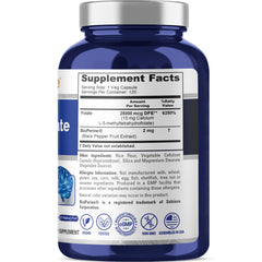 NusaPure L-Methylfolate capsules close-up in vegan format