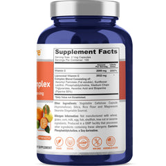 NusaPure Liposomal Vitamin C 2032mg vegan capsules pack displayed for daily use.
