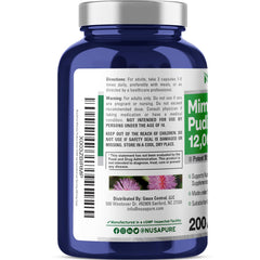 NusaPure Mimosa Pudica Seed 10:1 extract icon highlights potency