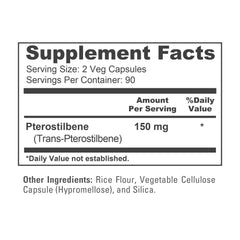 NusaPure Pterostilbene vegan capsules suited for vegetarian and vegan lifestyles.