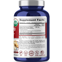 Close-up of NusaPure capsules for vegan daily use