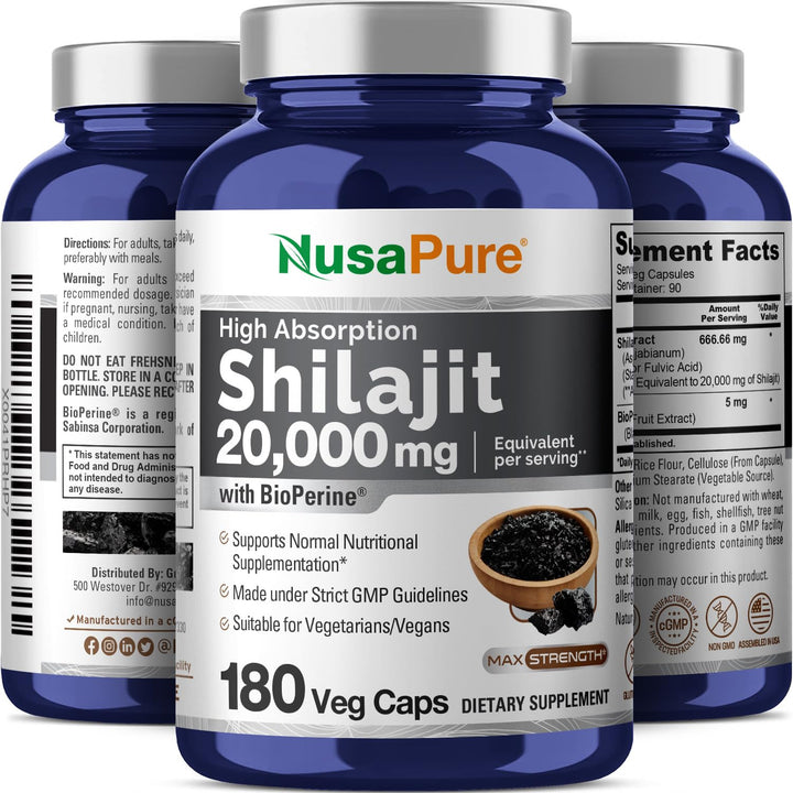 NusaPure USA-manufactured product under strict cGMP standards