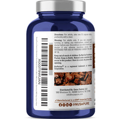 NusaPure pine bark vegan capsule emphasizes non-GMO formula for clean daily use