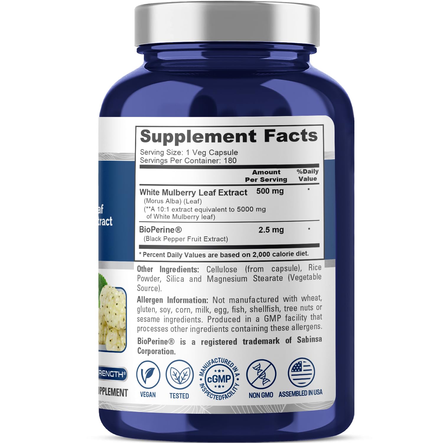NusaPure capsules show 10:1 extract for easy daily supplementation