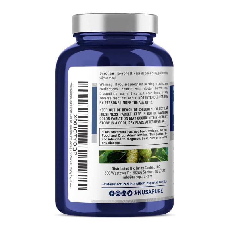 NusaPure product label highlights vegan, non-GMO formulation