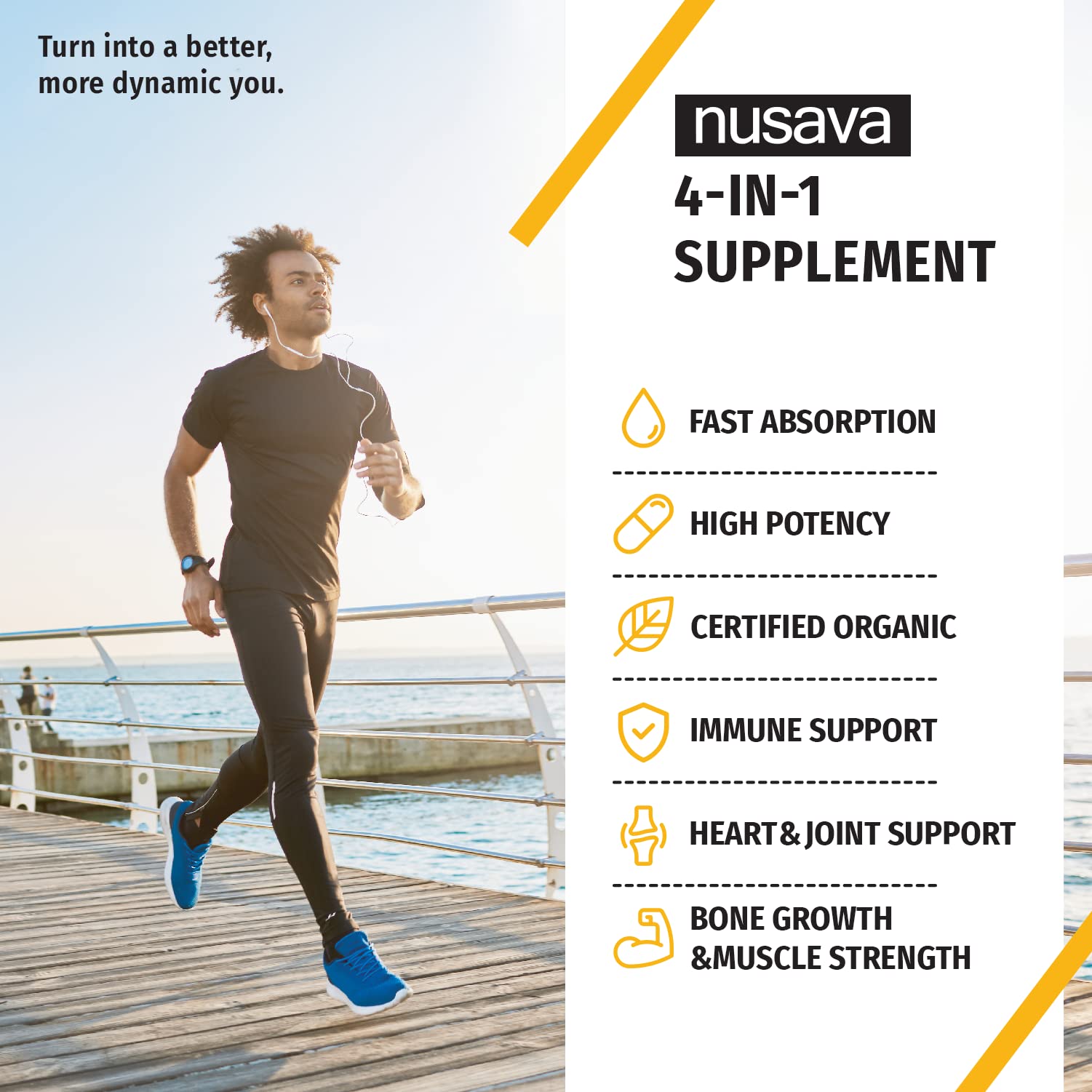 NUSAVA 2-pack packaging on shelf highlights convenient daily routine
