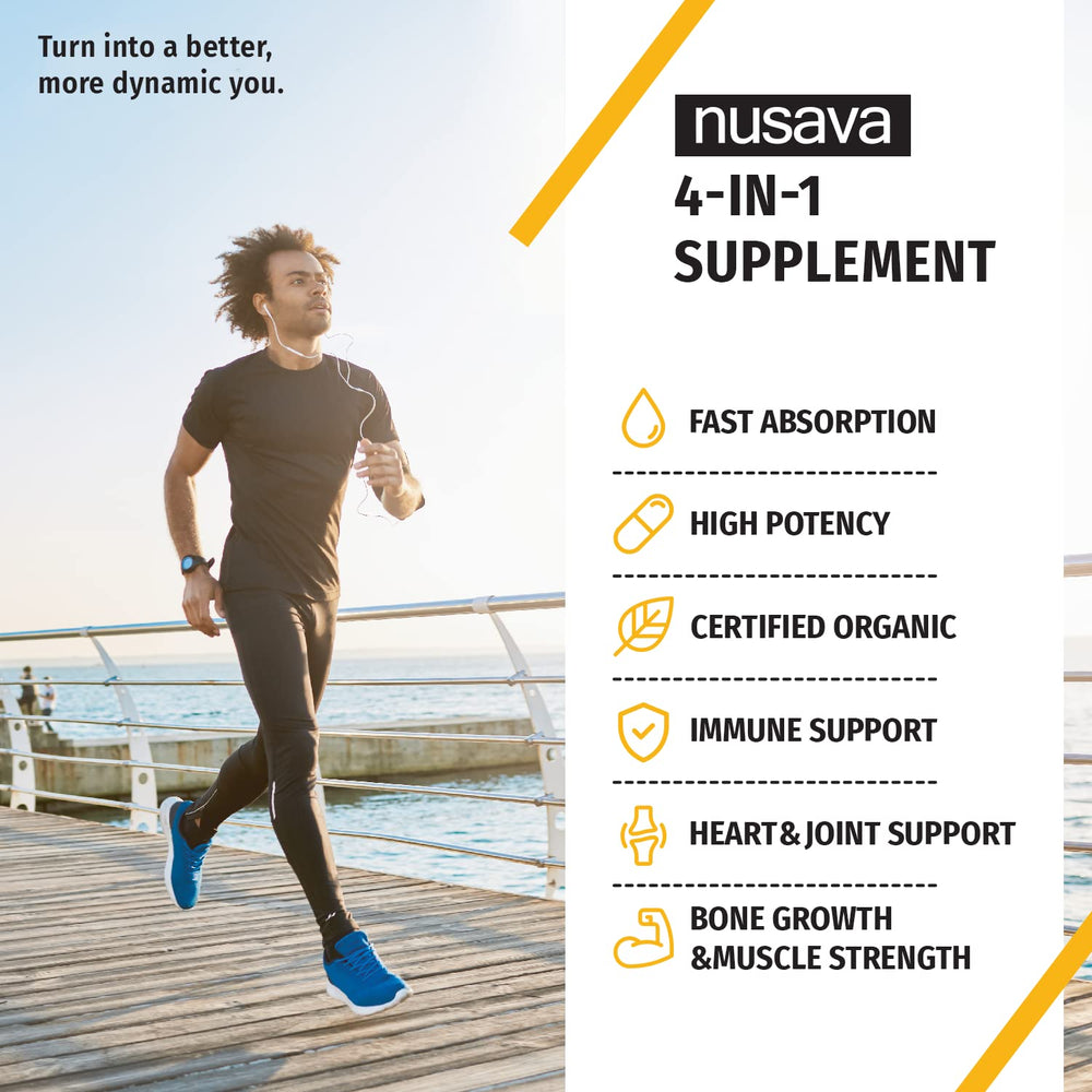 NUSAVA 2-pack packaging on shelf highlights convenient daily routine