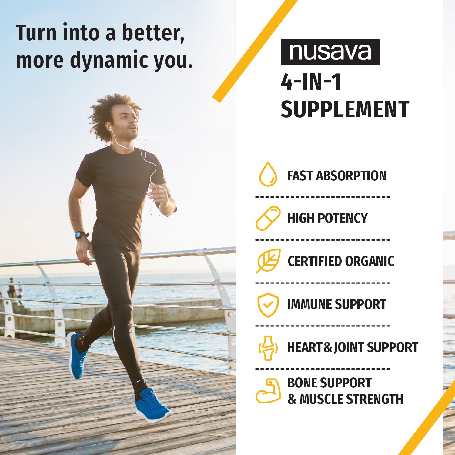 NUSAVA D3K2 drops pour demonstrates easy dosing and fast absorption potential.